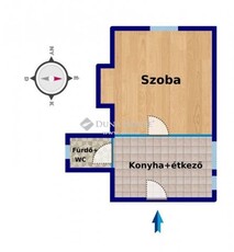 Eladó téglalakás Debrecen, Ótemető utca, földszint