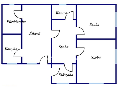 Szentistván, ingatlan, ház, 90 m2, 7.500.000 Ft