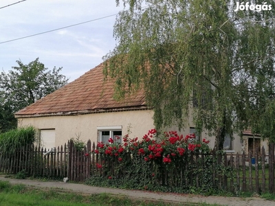 Vindornyafokon a Balatontól 15km-re faluvégi házikó eladó