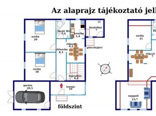 Eladó Ház, Veszprém megye Veszprém 4 szoba + nappali