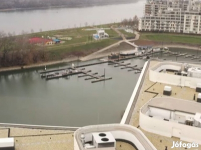 Danubio lakóparkban dunai panorámás kertkapcsolatos luxuslakás