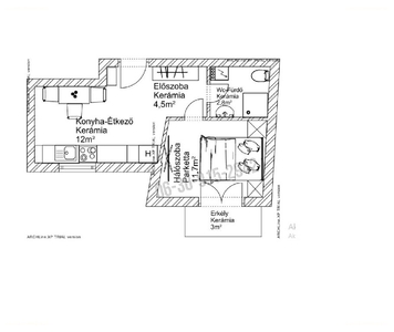 újépítésű, Vác, Vác, ingatlan, lakás, 31 m2, 45.400.000 Ft