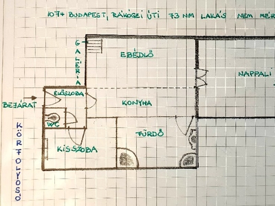 Középső Erzsébetváros, Budapest, ingatlan, lakás, 73 m2, 79.000.000 Ft