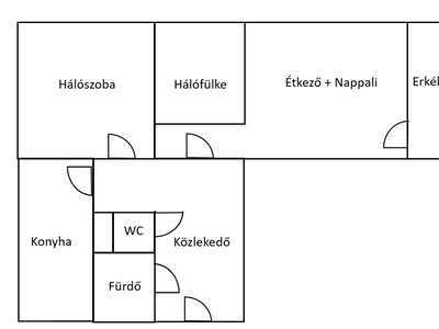 Marcalváros I., Győr, ingatlan, lakás, 55 m2, 35.900.000 Ft