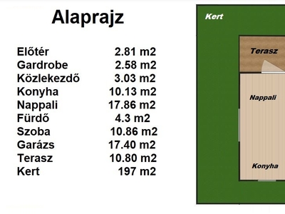 Hetényegyháza, Kecskemét, ingatlan, ház, 69 m2, 46.900.000 Ft