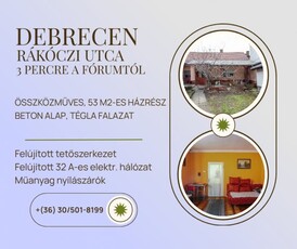 Eladó családi ház Debrecen