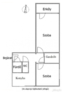 Belváros, Miskolc, ingatlan, lakás, 55 m2, 21.490.000 Ft