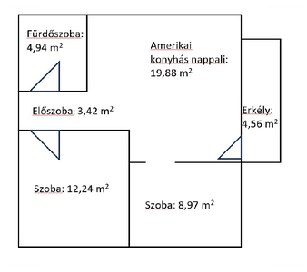 Dunaharaszti, ingatlan, lakás, 54 m2, 47.500.000 Ft