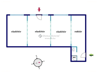 Debrecen, ingatlan, üzleti ingatlan, 80 m2, 43.000.000 Ft