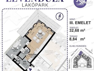 Levendula lakópark - 3. emelet 306 lakás