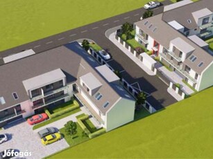 Szombathely belvárosában 60 m2-es + 10 m2 teraszos ÚJ építésű 3