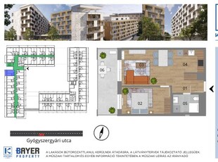 Eladó téglalakásBudapest, X. kerület, Felsőrákos, Gyógyszergyári út 6-12, 1. emelet