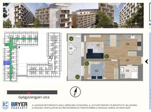 Eladó téglalakásBudapest, X. kerület, Felsőrákos, Gyógyszergyári út 6-12, 2. emelet