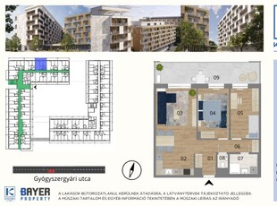 Eladó téglalakásBudapest, X. kerület, Felsőrákos, Gyógyszergyári út 6-12, 3. emelet