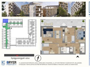 Eladó téglalakásBudapest, X. kerület, Felsőrákos, Gyógyszergyári út 6-12, 3. emelet