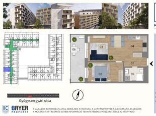 Eladó téglalakásBudapest, X. kerület, Felsőrákos, Gyógyszergyári út 6-12, 3. emelet