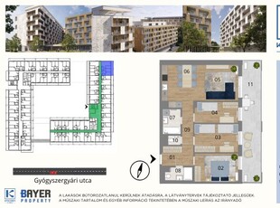 Eladó téglalakásBudapest, X. kerület, Felsőrákos, Gyógyszergyári út 6-12, 5. emelet