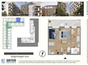 Eladó téglalakásBudapest, X. kerület, Felsőrákos, Gyógyszergyári út 6-12, 6. emelet