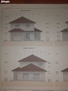 Újszőregi ház telekkel tervrajzal eladó - Szeged, Csongrád-Csanád - Ház