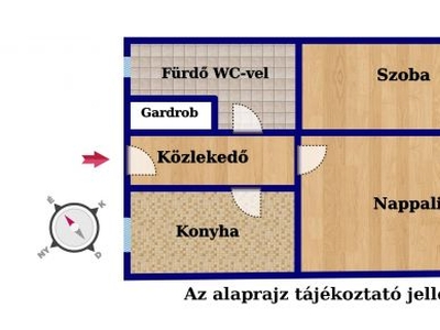 Eladó Lakás, Budapest 19 kerület Csendes kertvárösi környéken felujitott kétszobás tégla lakás