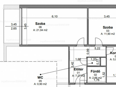 Eladó panel lakás - Dunaújváros, Vasmű út 43.