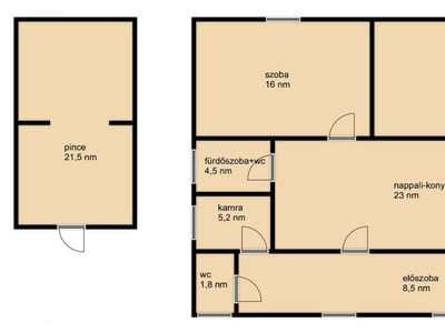 Máriahalom, ingatlan, ház, 90 m2, 38.000.000 Ft