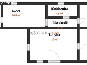 Albertirsa, 80 m2-es családi ház, 2493 m2-es telekkel eladó., 80