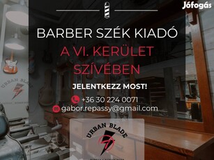 Barber / Fodrász székek kiadók