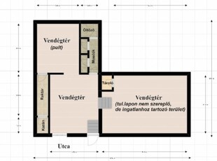 Eladó üzlethelyiség Budapest, VII. kerület, Külső Erzsébetváros, 130 m2-es üzlethelyiség Almássy tér mellett, körúthoz közel