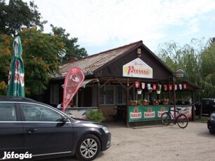 Tiszajenő, Szolnoki út, 100 m2-es, vendéglátó egység utcai bejárattal