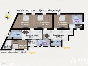 Debrecen mellett Hajdúsámsonban 4 szobás újszerű ház eladó!