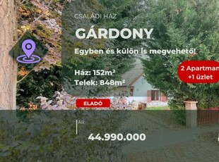 Eladó családi ház Gárdony