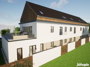 Szombathelyen, új építésű 42 m2 + 13 m2 terszos lakás a Ferro