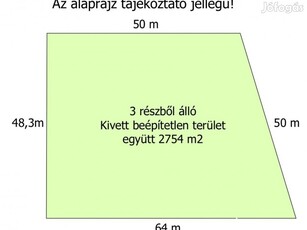 Eladó 3 db telek Koroncó csendes utcájában