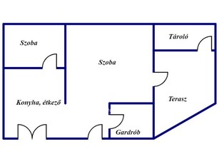 Eladó téglalakásNyíregyháza, földszint