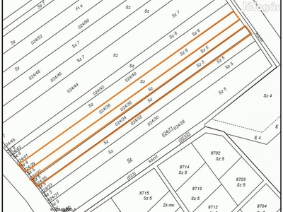 Főút mellett eladó 7403m2 szántóföld