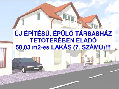 Eladó új építésű lakás - Tiszafüred