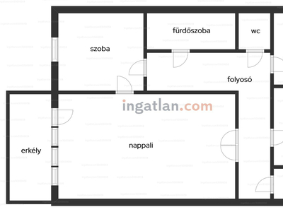 Eladó panel lakás - Nagyatád, Jókai utca