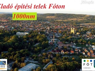 Fóti eladó telek