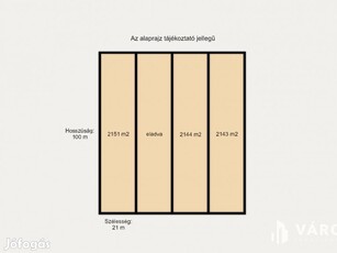 Presztízs környéken, 2100 m2-es telkek eladók