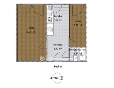 Pécs, ingatlan, lakás, 40 m2, 21.200.000 Ft