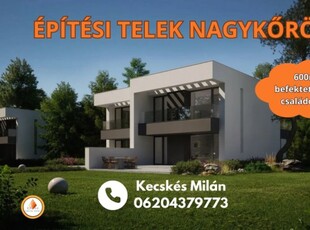 Eladó telek Nagykőrös