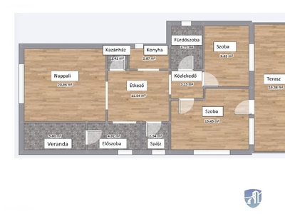 Csapókert, Debrecen, ingatlan, ház, 78 m2, 63.900.000 Ft