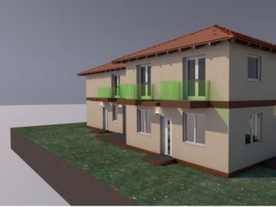 Eladó Ház, Budapest 19 kerület Kispest csendes részén 2024-es átadással 5 szobás ikerház