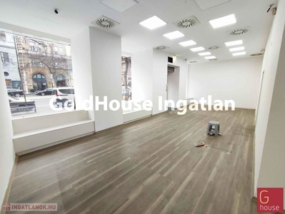 Kiadó iroda/üzlethelyiség Budapest VI. ker 2 500 Euro