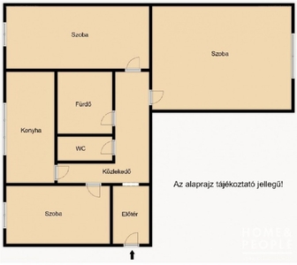 Makkosház, Szeged, ingatlan, lakás, 60 m2, 35.000.000 Ft