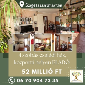 Szigetszentmárton, ingatlan, ház, 148 m2, 52.000.000 Ft