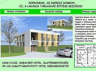 Eladó téglalakás Sopron