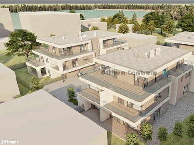 Új építésű Penthouse lakás 40 nm terasszal - Balatonlelle, Somogy - Nyaralók, üdülők