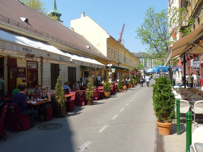 Budapest IX. kerület, Ráday utca sarkán